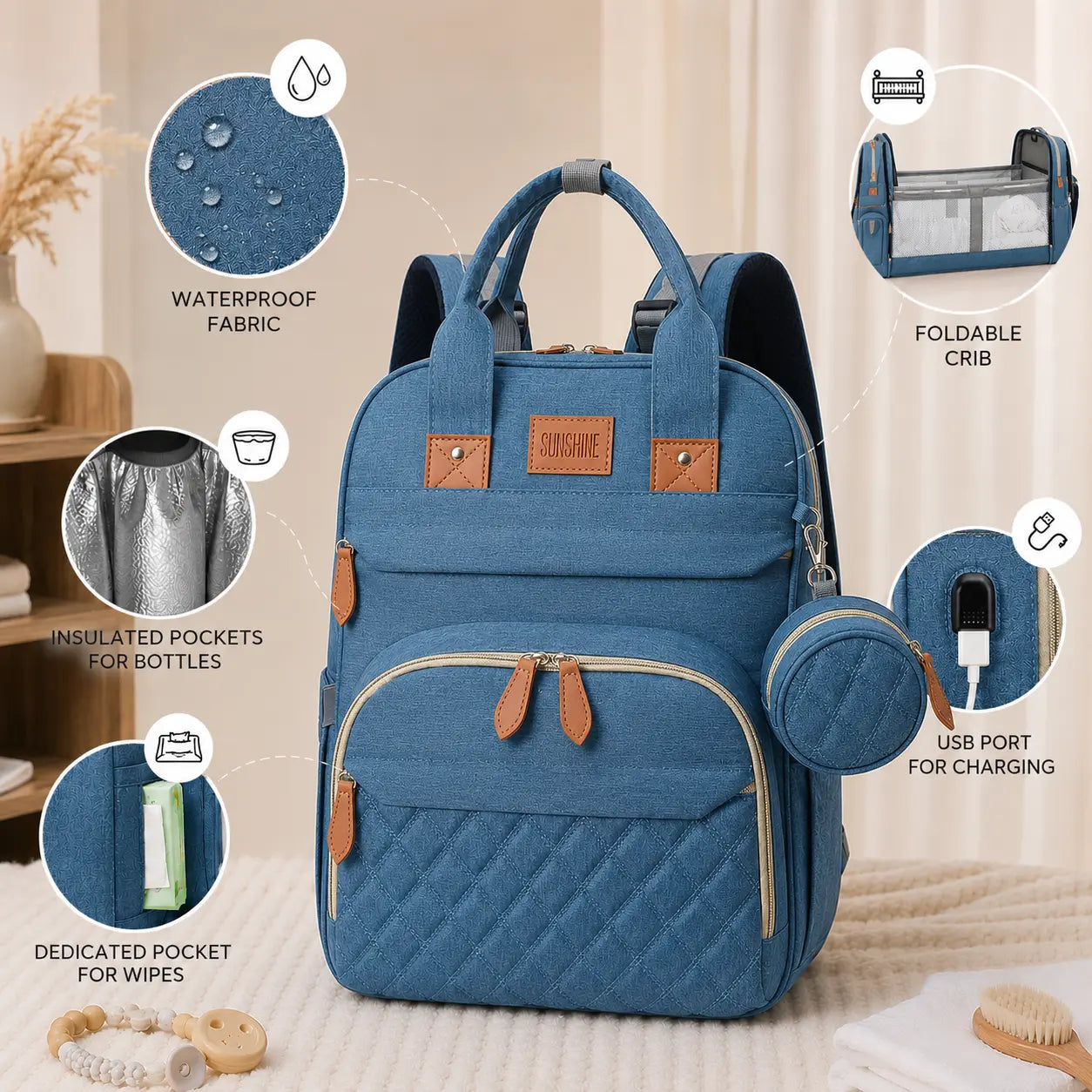 Bembe Diaper Bag